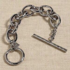 Banana Republic Toggle CHAIVSILVER ONE-SIZE BRACELET
